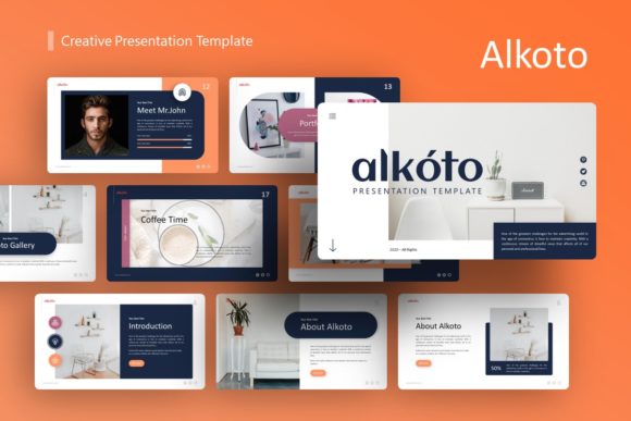 Alkoto Creative Presentation Template: Elevating Your Visual Storytelling