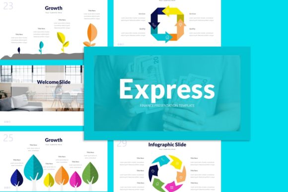 Elevating Financial Storytelling with the Express Finance Presentation Template