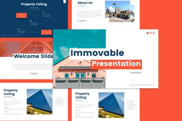Elevating Professional Narratives with the Immovable Listing Presentation Template