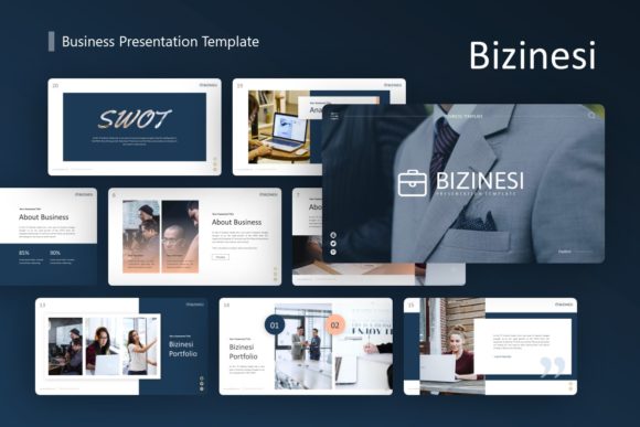 Elevating Your Narrative with the Bizinesi Business Presentation Template