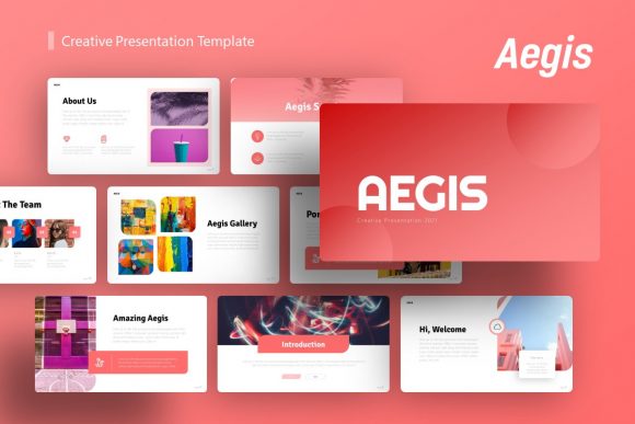 Evaluating Presentation Template - Aegis for Professional Use