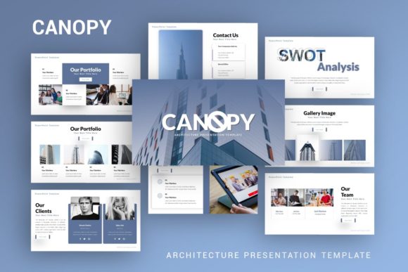 Evaluating Presentation Template - Canopy for Professional Design Needs