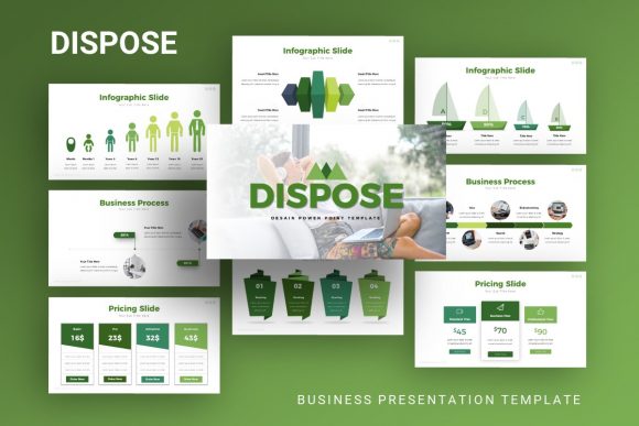 Evaluating Presentation Template - Dispose for Professional Business Needs