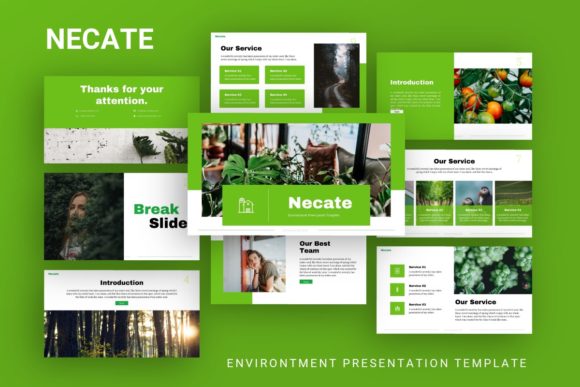 Evaluating Presentation Template - Necate for Professional and Creative Projects