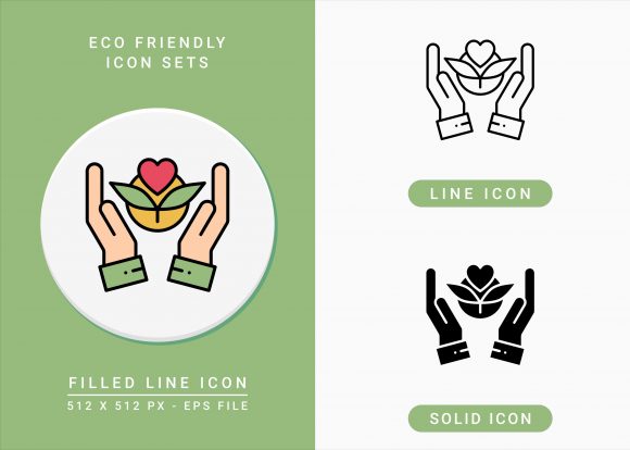 Evaluating the Eco Friendly Icons Set for Sustainable Design Projects