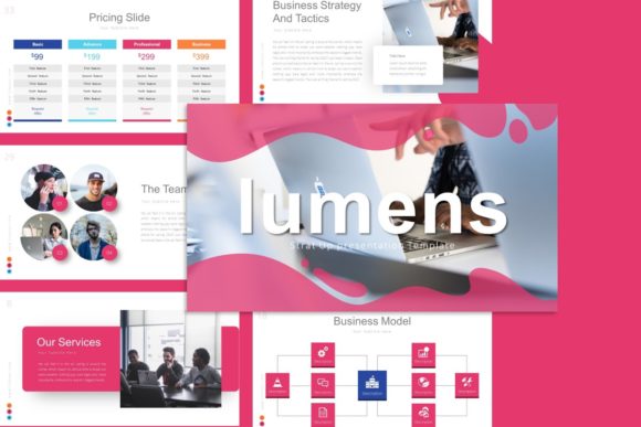 Evaluating the Lumens Strat Up Presentation Template for Professional Use