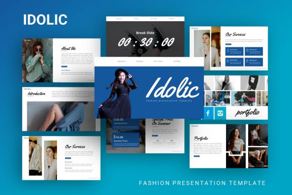 Introducing Idolic: A Comprehensive Guide to the Fashion Presentation Template
