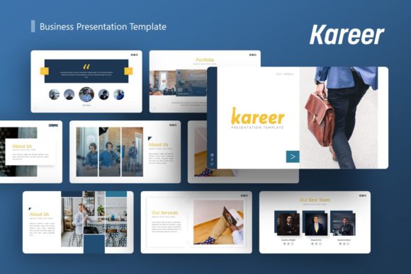 Kareer Business Presentation Template: Elevating Modern Visual Communication