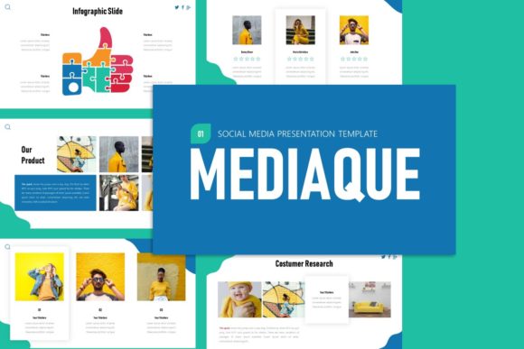 Mediaque Social Media Presentation Design