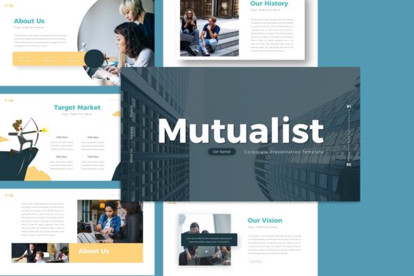 Mutualist Corporate Presentation: A Versatile Solution for Professional Storytelling