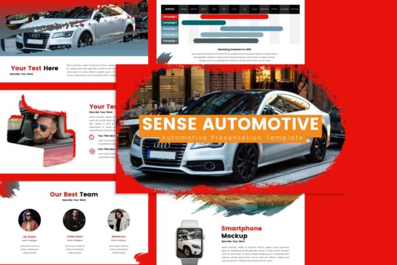Presentation Template - Automotive: Design & Strategy