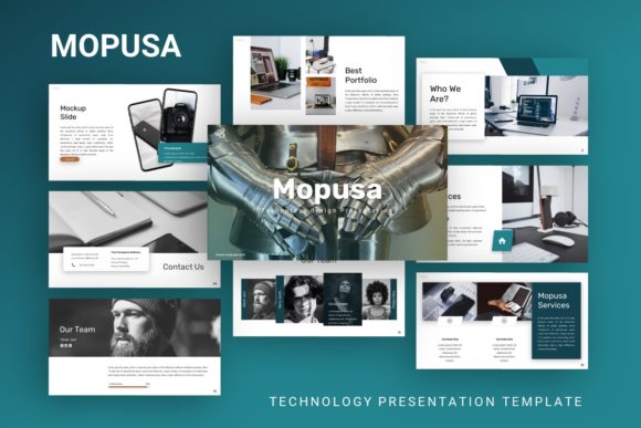 Presentation Template - Mopusa: Elevating Professional Communication
