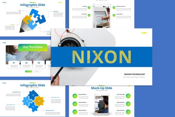 Presentation Template - Nixon: Integrating Professional Design into Your Workflow