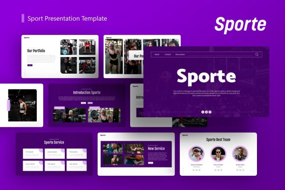 Presentation Template - Sporte: A Strategic Framework for Visual Communication
