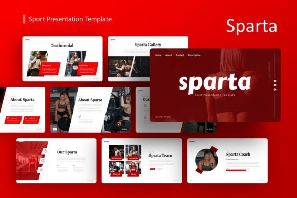 Sparta Sport Presentation Template: A Versatile Design Tool