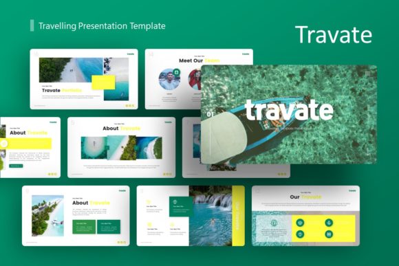 Travate Travelling Presentation Template Guide
