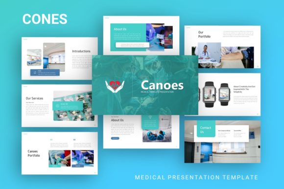 Versatile Design: Adapting the Canoes Presentation Template for Business and Medical Contexts